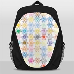 Spirals Twirls Abstract Geometric Art Pattern Backpack Bag