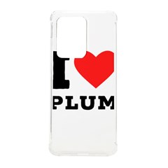 I Love Plum Samsung Galaxy S20 Ultra 6 9 Inch Tpu Uv Case by ilovewhateva