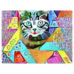 Kitten Cat Pet Animal Adorable Fluffy Cute Kitty Premium Plush Fleece Blanket (Extra Small) 40 x30  Blanket Front