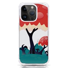 Tree-art-trunk-artwork-cartoon Iphone 14 Pro Tpu Uv Print Case