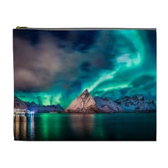 Amazing Aurora Borealis Colors Cosmetic Bag (xl) by B30l