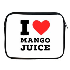 I Love Mango Juice  Apple Ipad 2/3/4 Zipper Cases by ilovewhateva