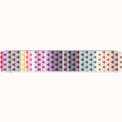 Triangle Stripes Texture Pattern Small Bar Mat