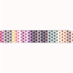 Triangle Stripes Texture Pattern Small Bar Mat 24 x4  Bar Mat
