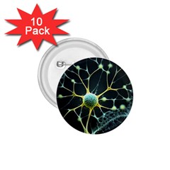 Neuron Network 1 75  Buttons (10 Pack)