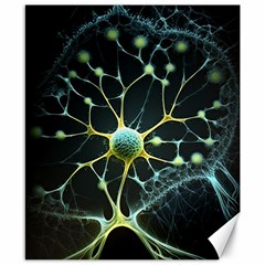 Neuron Network Canvas 8  X 10 