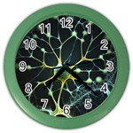 Neuron Network Color Wall Clock Front