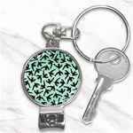 Orca Killer Whale Fish Nail Clippers Key Chain Front