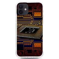 Processor Cpu Board Circuit Iphone 12/12 Pro Tpu Uv Print Case