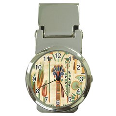 Egyptian Paper Papyrus Hieroglyphs Money Clip Watches