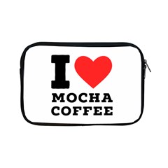 I Love Mocha Coffee Apple Ipad Mini Zipper Cases by ilovewhateva