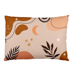 Abstract Art Boho Star Moon Pillow Case (two Sides) by Giving
