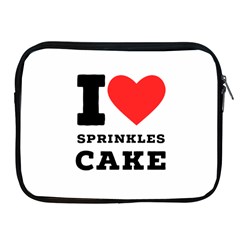 I Love Sprinkles Cake Apple Ipad 2/3/4 Zipper Cases by ilovewhateva