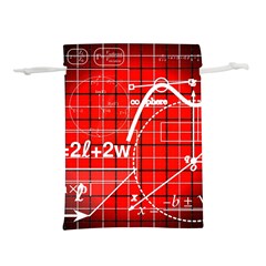 Geometry Mathematics Cube Lightweight Drawstring Pouch (l)