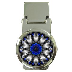Kaleidoscope Abstract Round Money Clip Watches by Ndabl3x