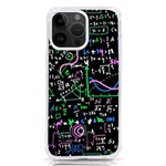 Math-linear-mathematics-education-circle-background iPhone 14 Pro Max TPU UV Print Case Front