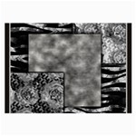 Background Pattern Geometric Design Large Glasses Cloth (2 Sides) Front