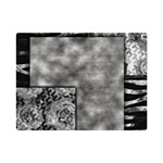 Background Pattern Geometric Design Premium Plush Fleece Blanket (Mini) 35 x27  Blanket Front