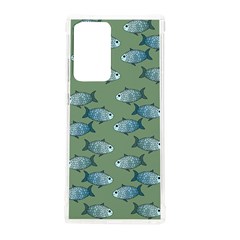 Fishes Pattern Background Theme Samsung Galaxy Note 20 Ultra Tpu Uv Case by Vaneshop