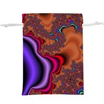 Colorful Piece Abstract Lightweight Drawstring Pouch (XL) Back