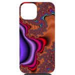 Colorful Piece Abstract iPhone 14 Black UV Print Case Front
