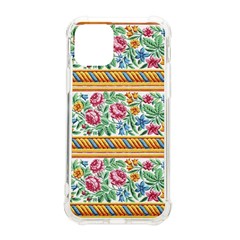 Flower Fabric Design Iphone 11 Pro 5 8 Inch Tpu Uv Print Case by Vaneshop