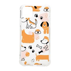 Seamless Pattern Of Cute Dog Puppy Cartoon Funny And Happy Iphone 11 Pro Max 6 5 Inch Tpu Uv Print Case by Wav3s
