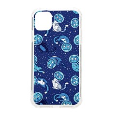 Cat Spacesuit Space Suit Astronaut Pattern Iphone 11 Tpu Uv Print Case
