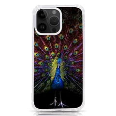 Peacock Feathers Iphone 14 Pro Max Tpu Uv Print Case