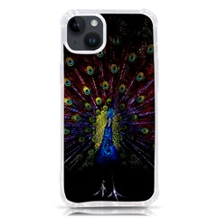 Peacock Feathers Iphone 14 Plus Tpu Uv Print Case