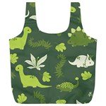 Cute Dinosaur Pattern Full Print Recycle Bag (XL) Back
