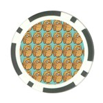 Owl Bird Pattern Poker Chip Card Guard Front