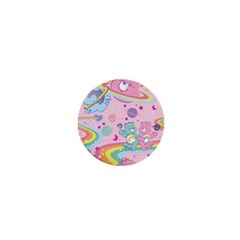 Bears Kawaii Pattern 1  Mini Buttons