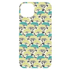 Flora Nature Color Japanese Patterns Iphone 14 Plus Black Uv Print Case