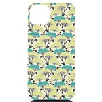 Flora Nature Color Japanese Patterns iPhone 14 Plus Black UV Print Case Front