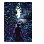 Horror Psychedelic Art Large Garden Flag (Two Sides) Back