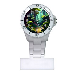 Rainforest Jungle Cartoon Animation Background Plastic Nurses Watch
