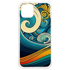 Waves Wave Ocean Sea Abstract Whimsical Abstract Art Iphone 12/12 Pro Tpu Uv Print Case