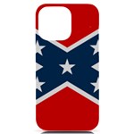 Rebel flag  iPhone 14 Pro Max Black UV Print Case Front
