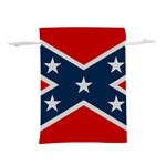 Rebel flag  Lightweight Drawstring Pouch (L) Back