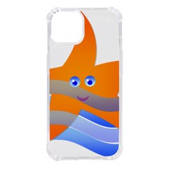 Beach Sea Shell Swimming Iphone 14 Tpu Uv Print Case
