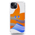 Beach Sea Shell Swimming iPhone 14 TPU UV Print Case Front