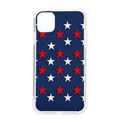 Patriotic Colors America Usa Red Iphone 11 Tpu Uv Print Case by Celenk