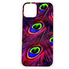 Peacock Feathers Color Plumage Iphone 12 Pro Max Tpu Uv Print Case by Celenk