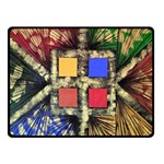 Acrylic painting  Fleece Blanket (Small) 50 x40  Blanket Front