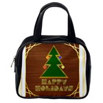 Art Deco Holiday Card Classic Handbag (One Side) Front