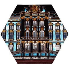 Catherine-s-palace-st-petersburg Wooden Puzzle Hexagon by uniart180623