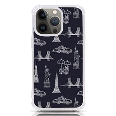 New York City Nyc Pattern Iphone 13 Pro Tpu Uv Print Case