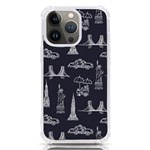 New York City Nyc Pattern iPhone 13 Pro TPU UV Print Case Front