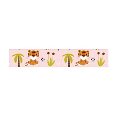 Cute-tiger-car-safari-seamless-pattern Premium Plush Fleece Scarf (mini)